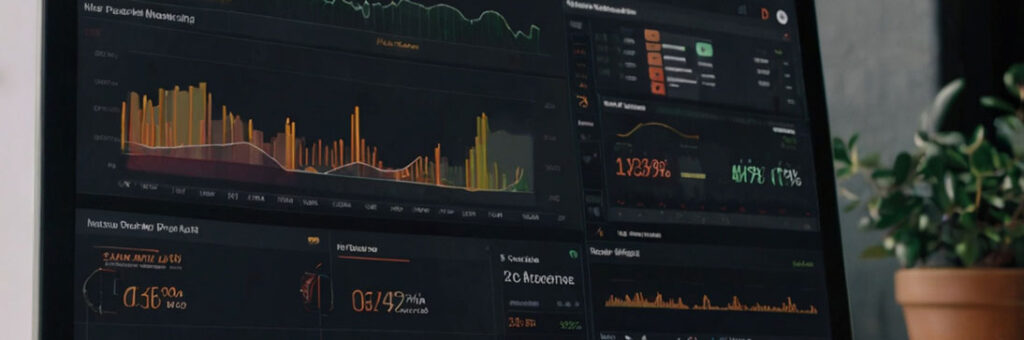 Video marketing analytics dashboard showing key performance indicators